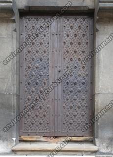 Photo Texture of Metal Double Door 0003